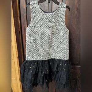 Black And White Dress, Tule, Origami 8